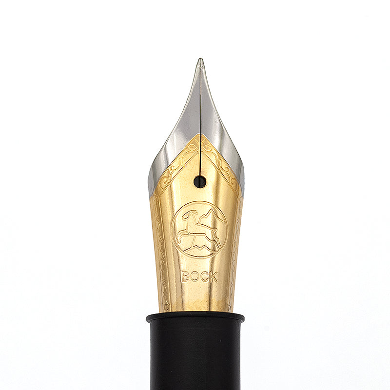 Bock 250 Steel nib unit, Two Tone plated