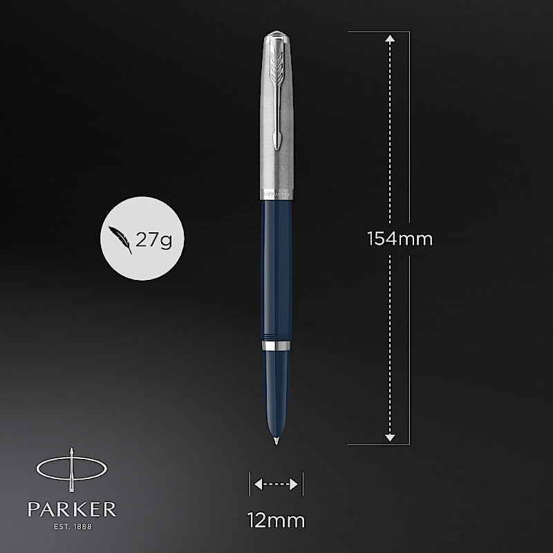 Parker 51 Core Midnight Blue CT