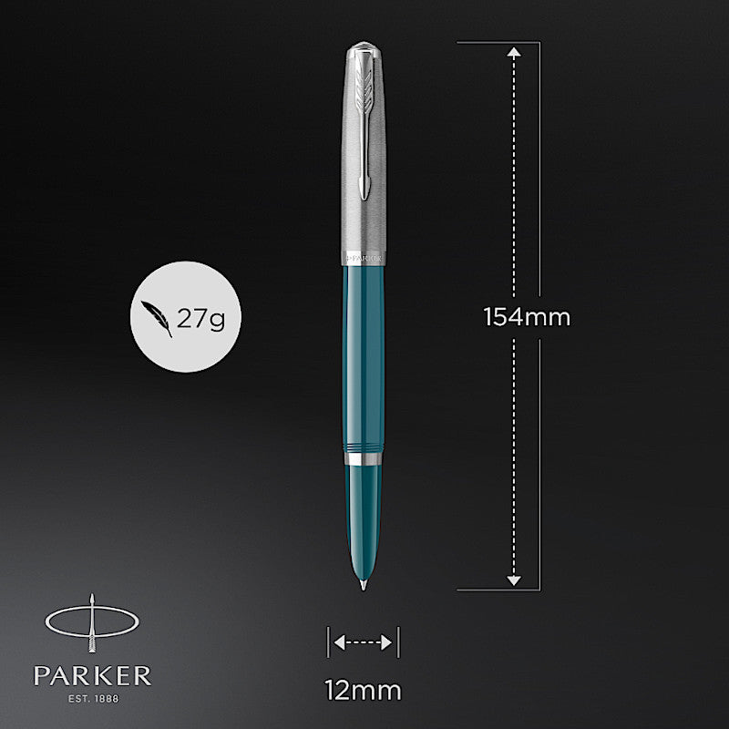 Parker 51 Core Teal Blue CT