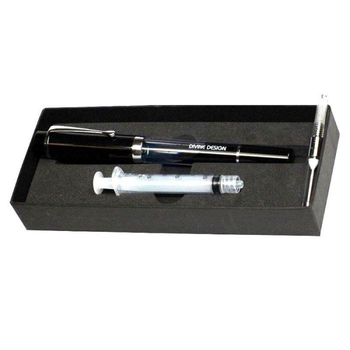 DD EYEDROPPER Fountain Pen, Black