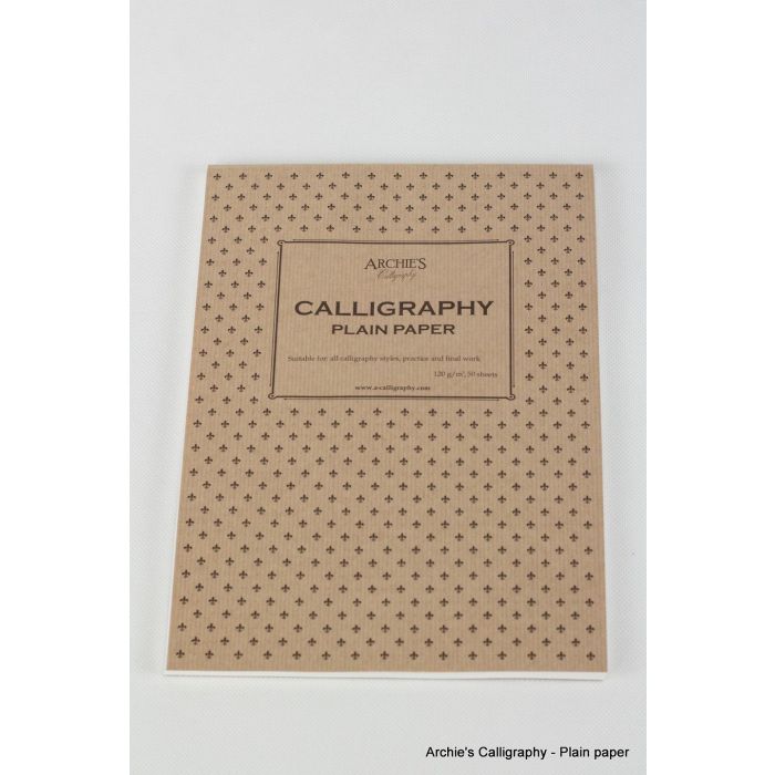 Archie's Calligraphy Plain – A4 Paper Pad