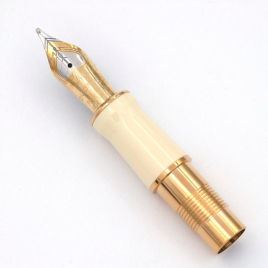Parker Duofold 14 Centennial 18k WHITE IVORY Grip Section