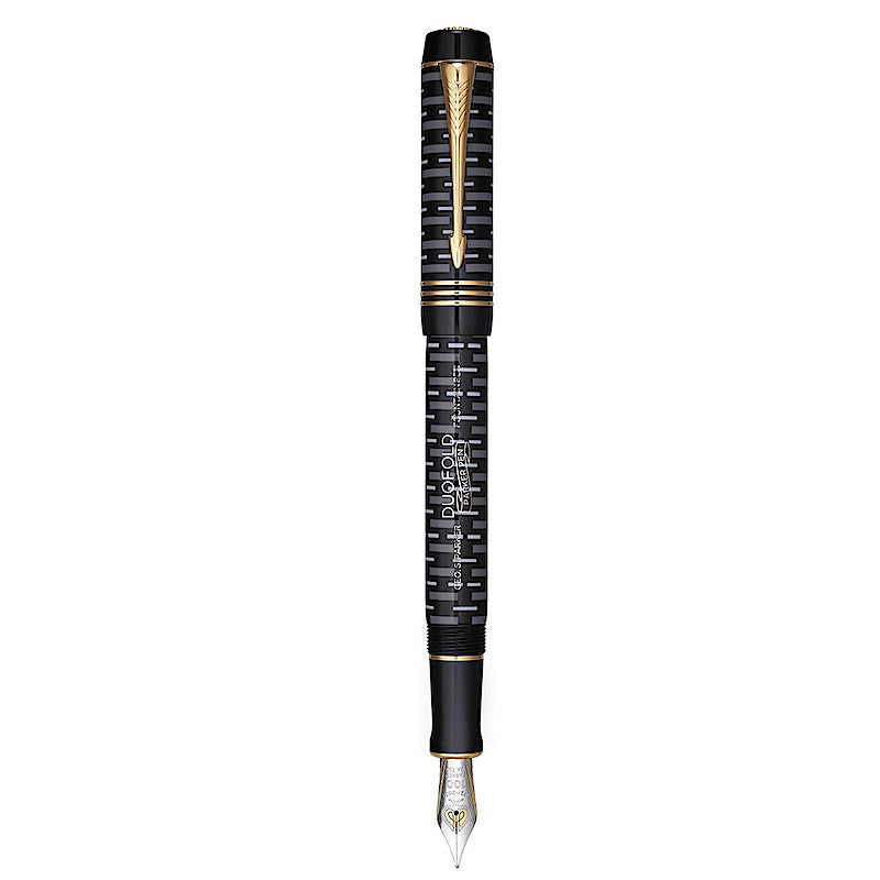 Parker Duofold Limited Edition 100th Anniversary Black, F Tip LAST UNIT!