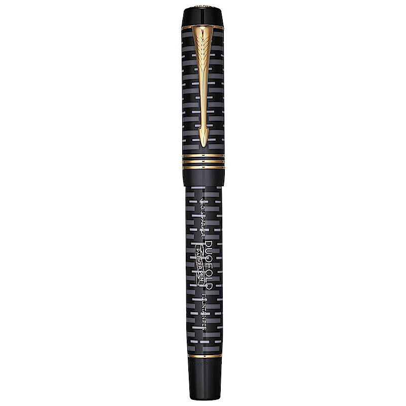 Parker Duofold Limited Edition 100th Anniversary Black, F Tip LAST UNIT!