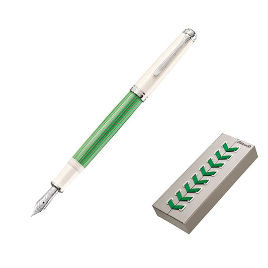 Pelikan Souverän M605 Green-White. Special Editon