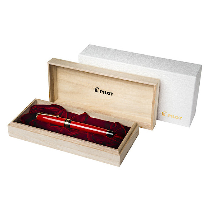 Pilot Custom 845 Red Urushi Lacquer