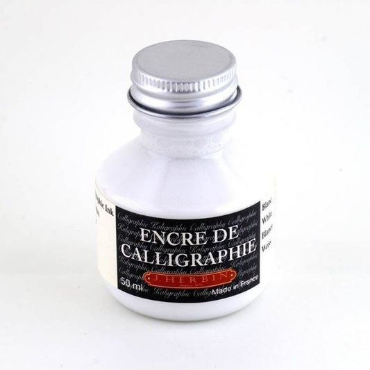 BOTTLE CALLIGRAPHIC INK White, 50 ML