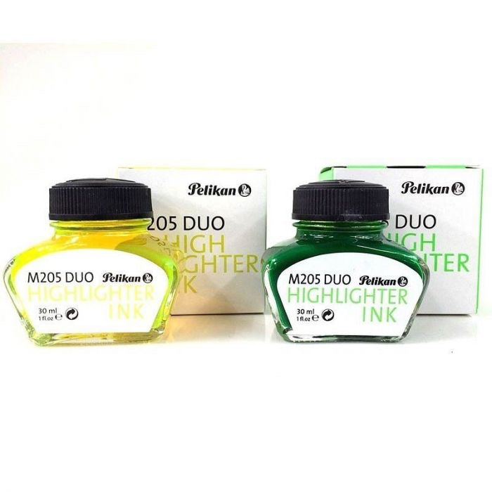 Pelikan M205 Duo Highlighter Ink 30ml, Green