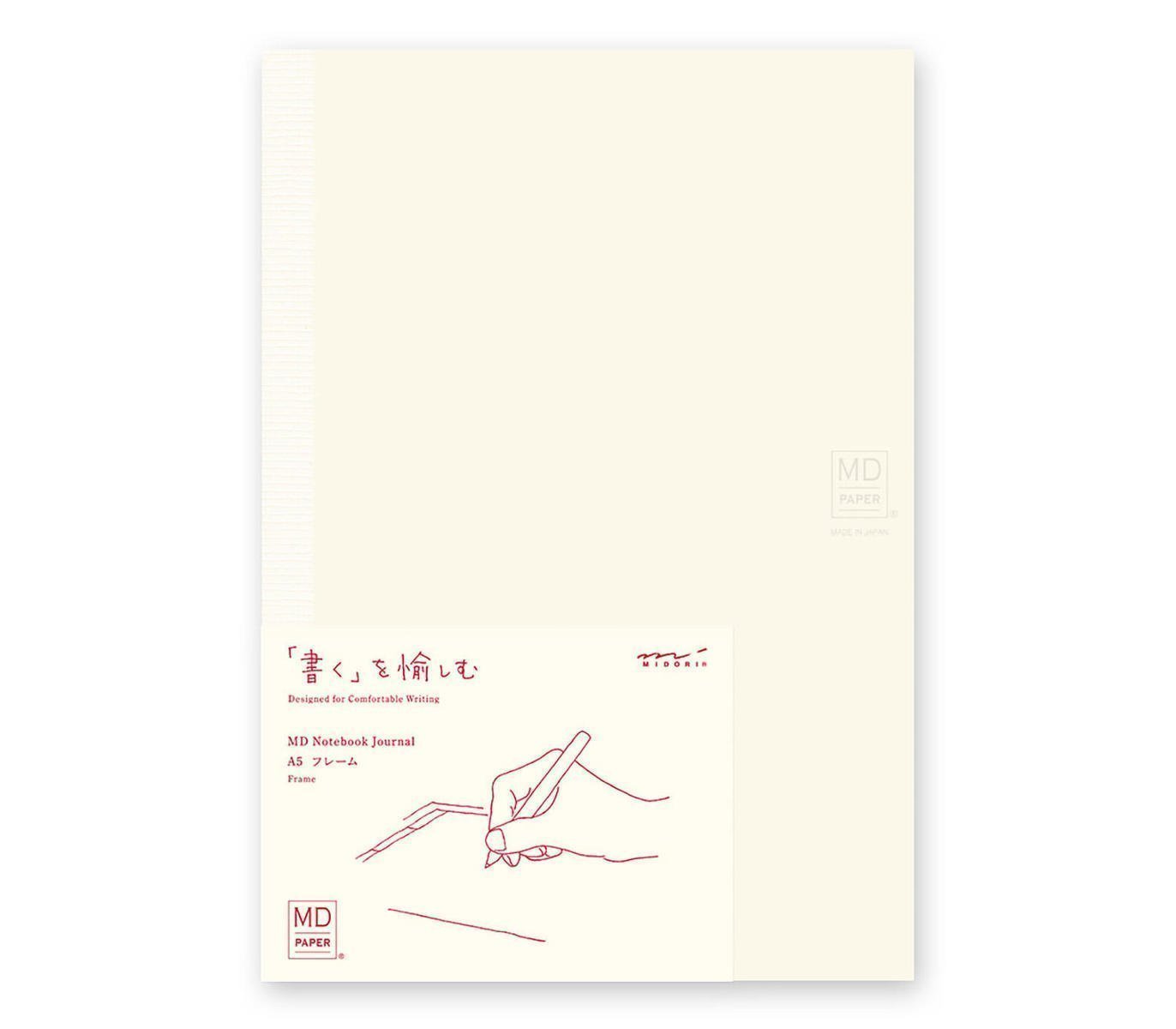 Midori A5 Notebook Journal, Frama