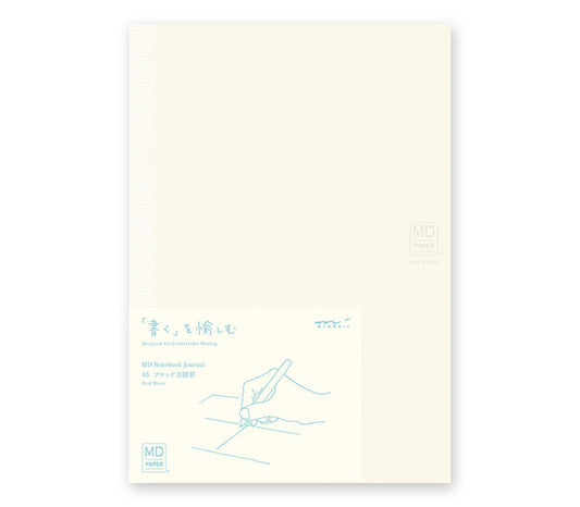 Midori A5 Notebook Journal, Grid Block