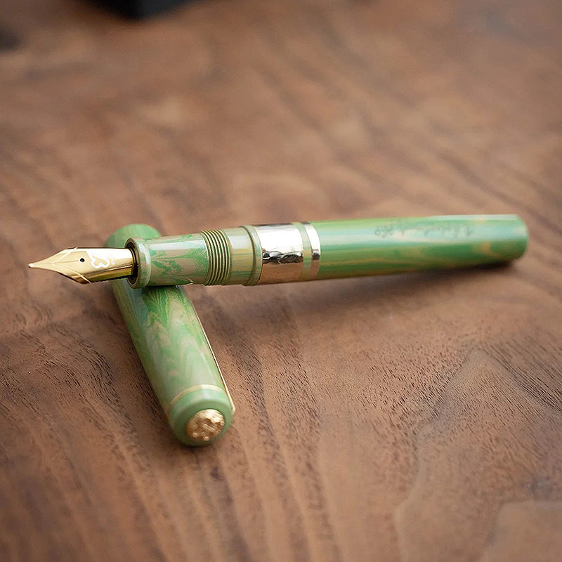 ESTERBROOK Big-J Lotus Green, 18Kt Gold Nib