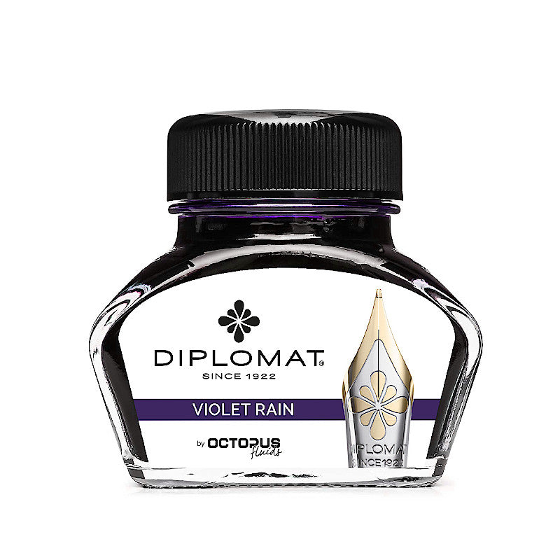Diplomat Ink Bottle Violet Rain 30ml (NEW)