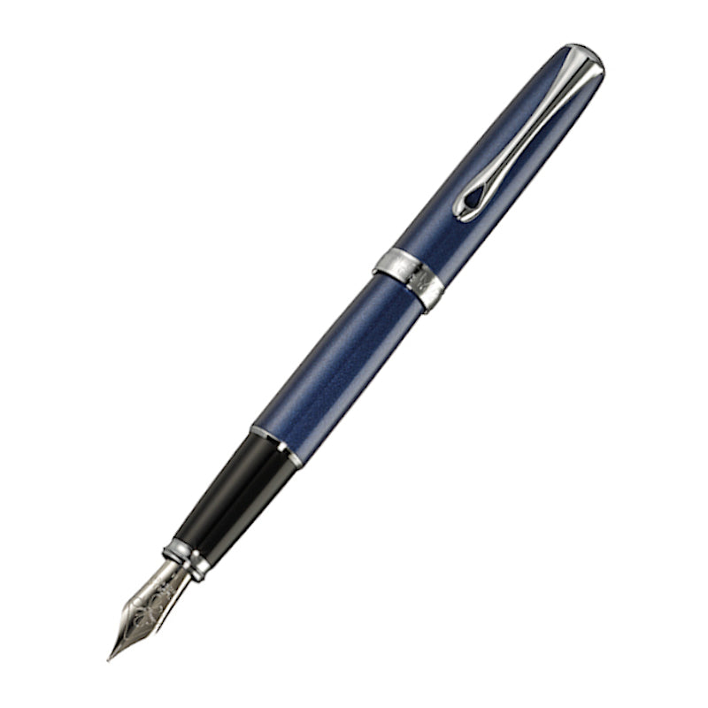 DIPLOMAT EXC. A2 Lacquer Midnight Blue Chrome