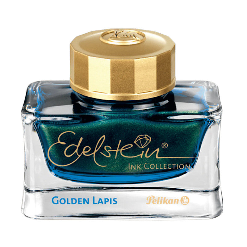 Pelikan Edelstein Ink Bottle 50ml. Ink Of The Year 2024, Golden Lapis - Limited Edition