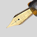 Gioia steel nib unit, Gold plated