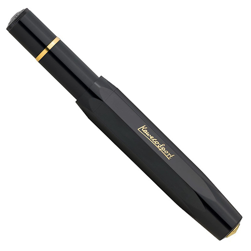 Kaweco Classic Sport Piston Black/Gold  NEW 2024!!