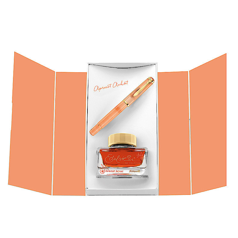 Pelikan Classic M200 Apricot Achat. SET Edición Limitada 2025 ¡NUEVO!