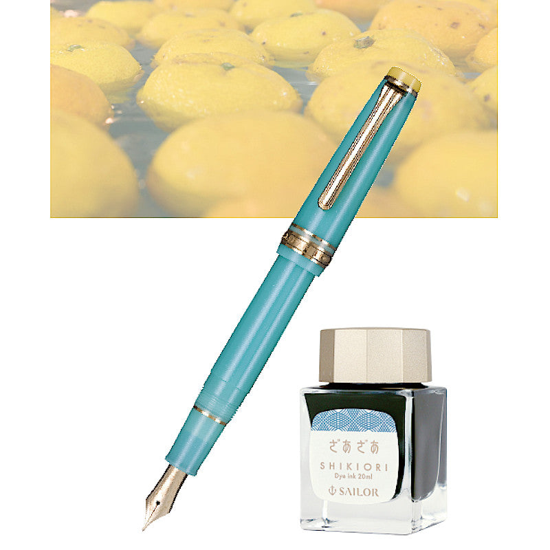 Sailor Pro Gear Slim Solar Term, YUZUYU GT 14K  Special Set