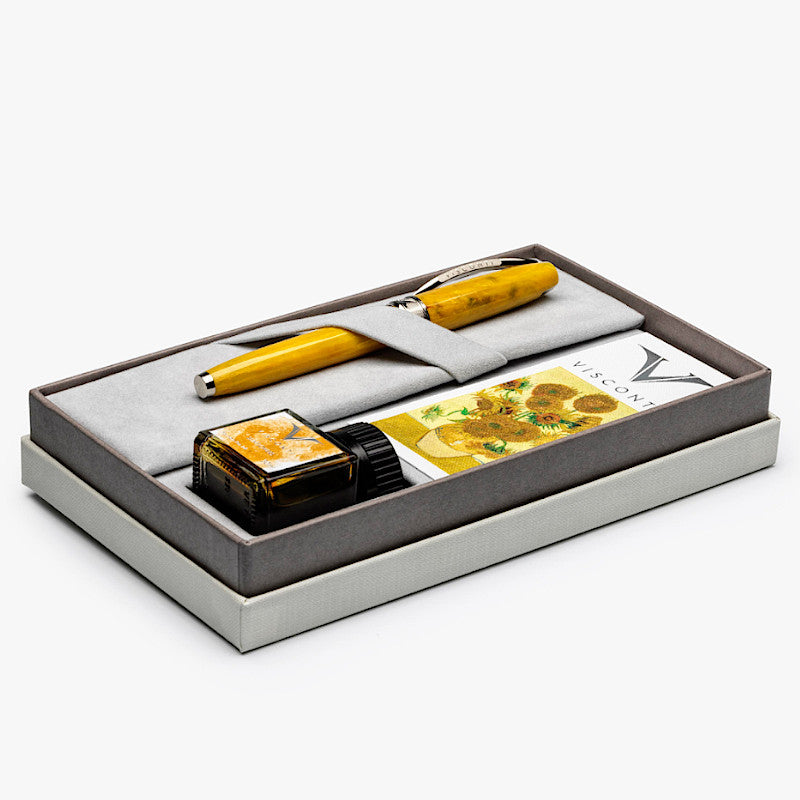 Visconti Van Gogh Sunflowers. VG Large Nib