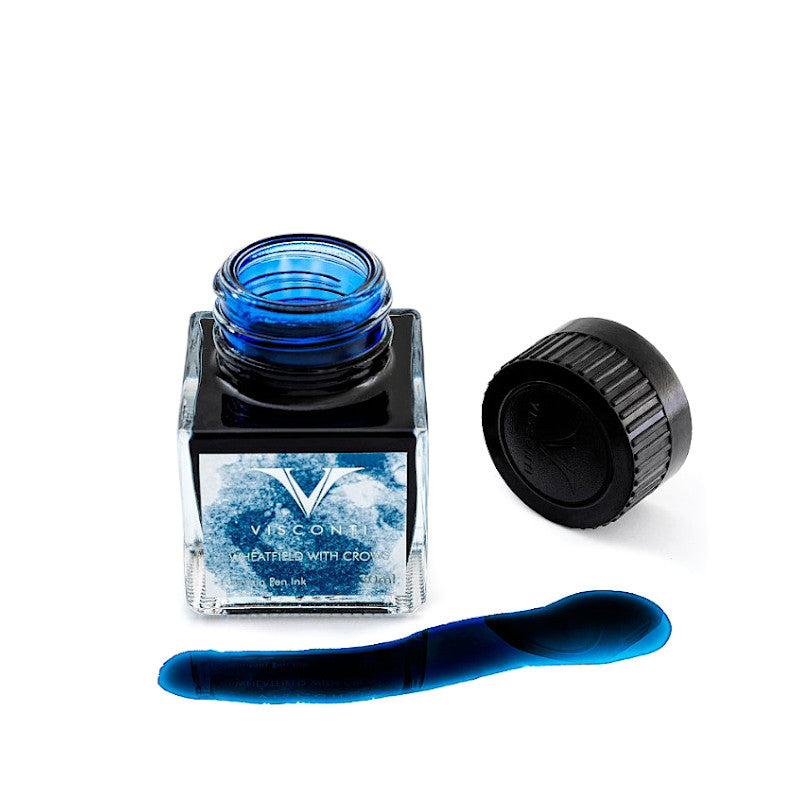 New!! Visconti Ink Bottle 30ml, Wheatfield With Crows