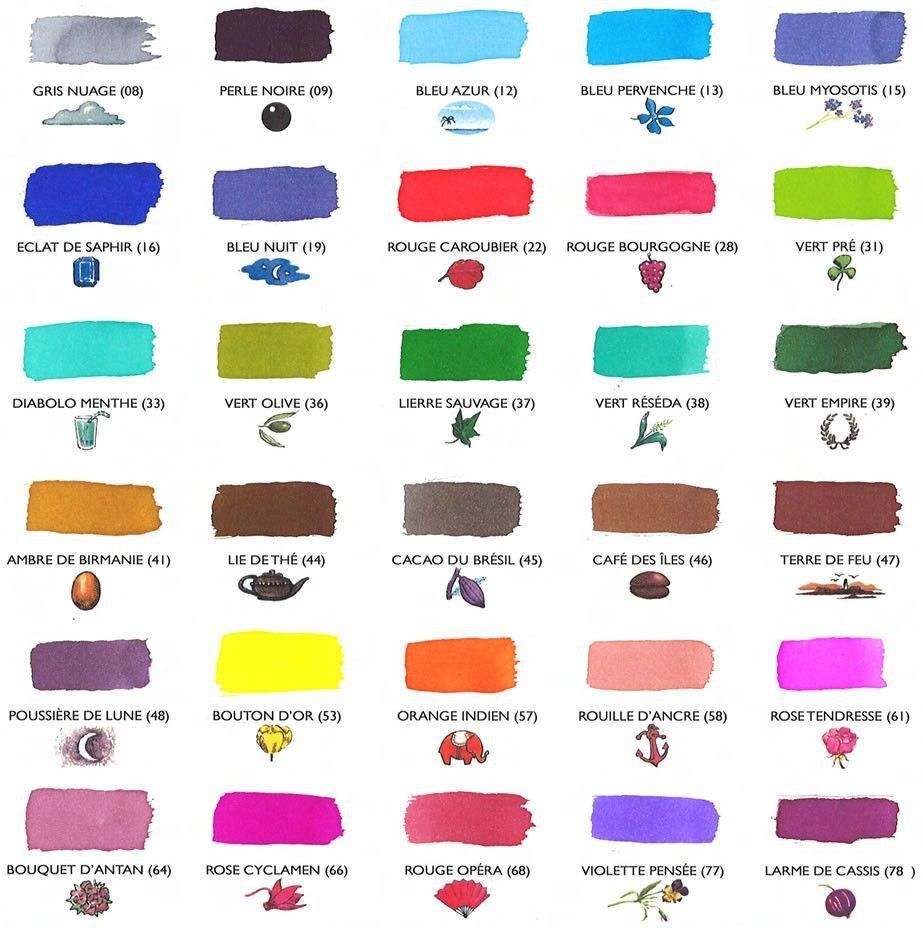 Herbin Ink Bottled 10ml Vert Réséda