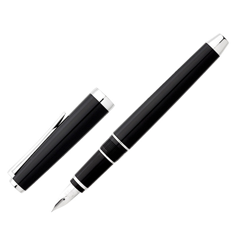 Pilot Falcon Black Rhodium, 14k Soft Nib