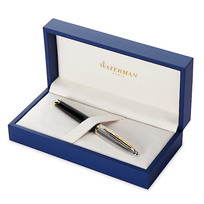 Waterman Carène Deluxe Black GT 18k Nib