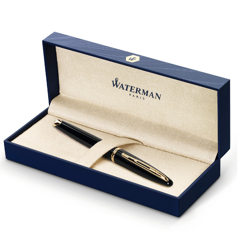 Waterman Carène Black GT 18k Nib