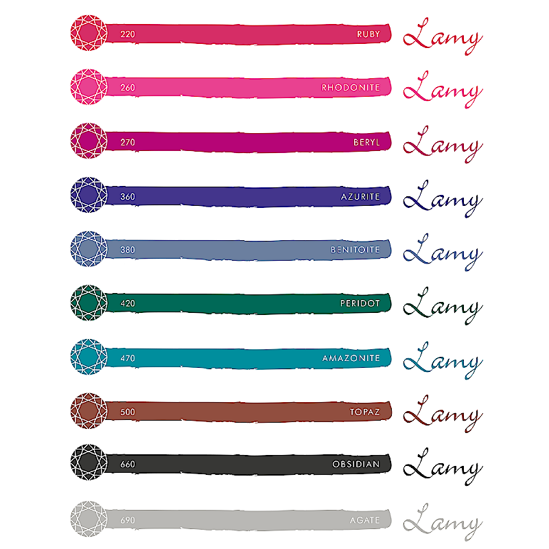LAMY T53 Crystal Ink, Beryl 30ml