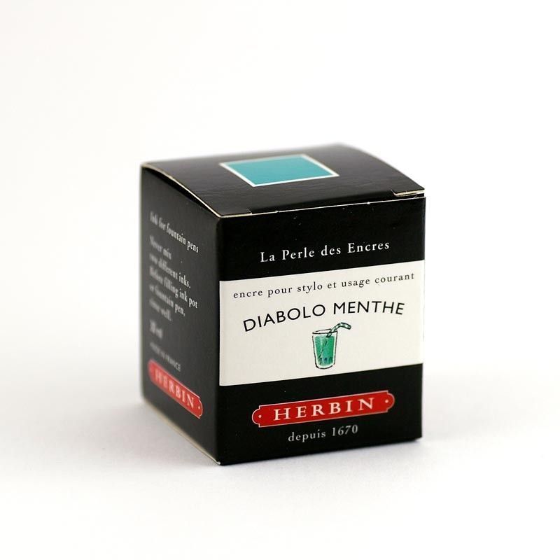 Herbin Ink Bottled 30ml Diabolo Menthe