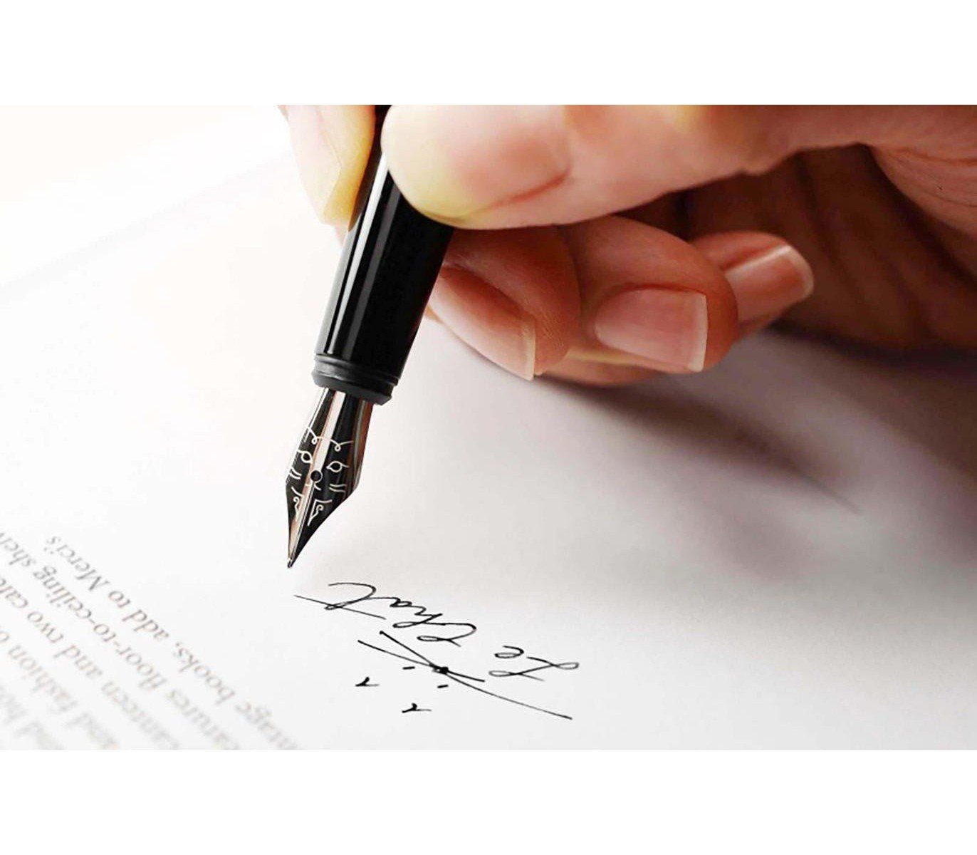 Le Chat Black, F Tip Size