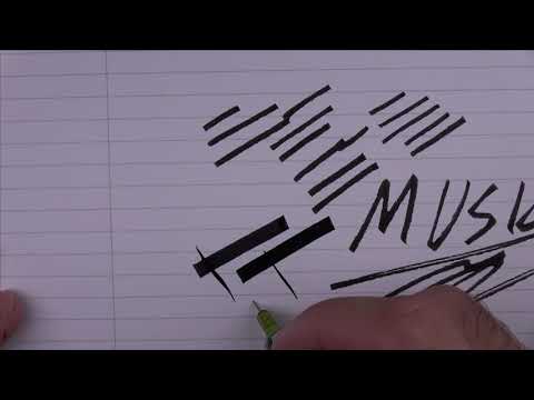 Pilot Parallel Pen Green, 3.8mm